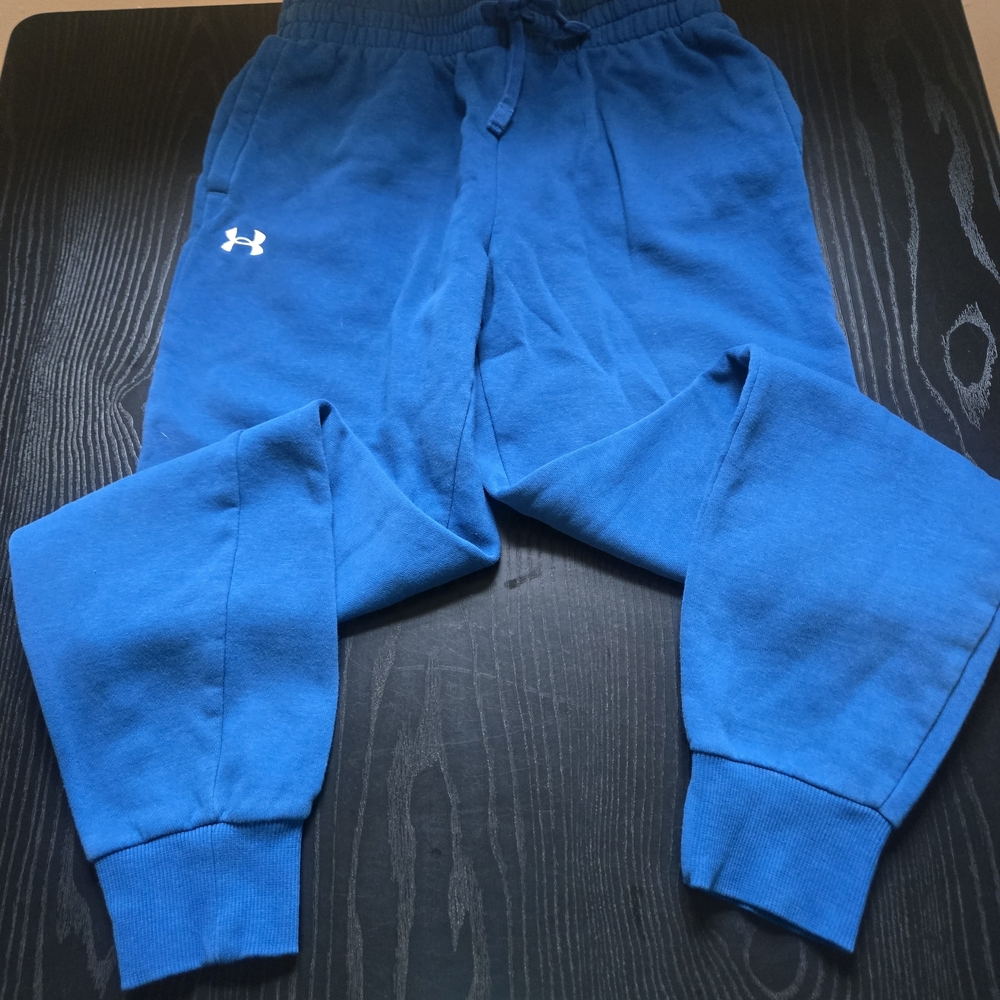 Under Armour Mens Blue Sweatpants - Cozy Athletic Bottoms